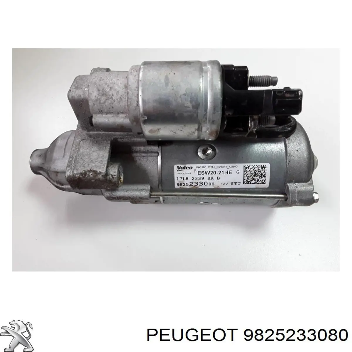 Motor de arranque 9825233080 Peugeot/Citroen