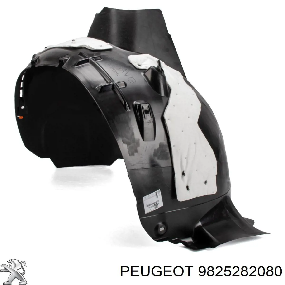 Подкрылок крыла переднего правый Peugeot/Citroen 9825282080