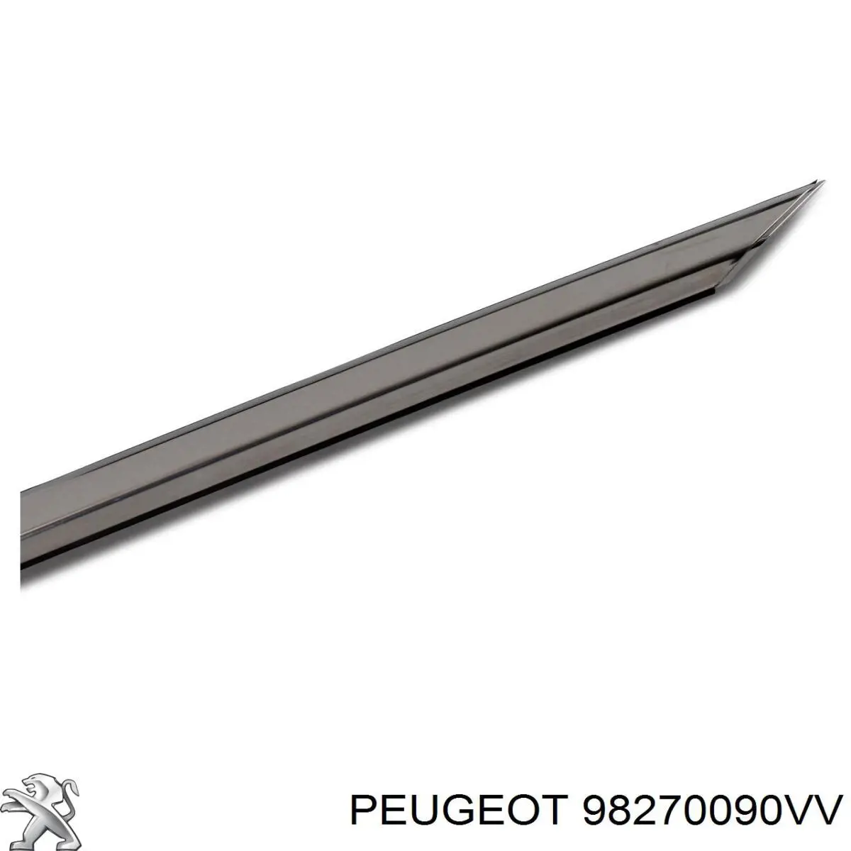 98270090VV Peugeot/Citroen Накладка крыши правая