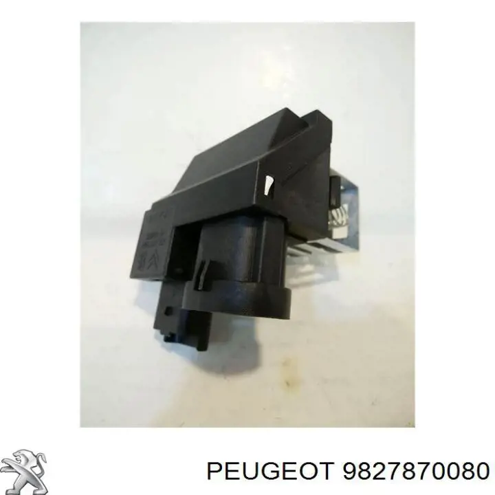 9827870080 PEUGEOT Control De Velocidad De El Ventilador De Enfriamiento (Unidad De Control) original y equivalente