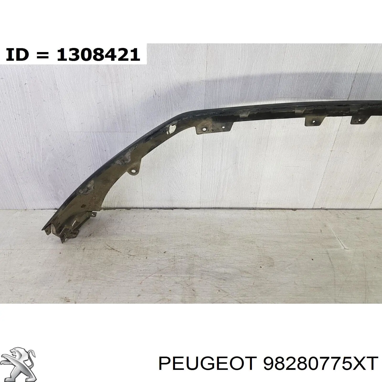 Спойлер переднего бампера Peugeot/Citroen 98280775XT цена, от 56.70 USD