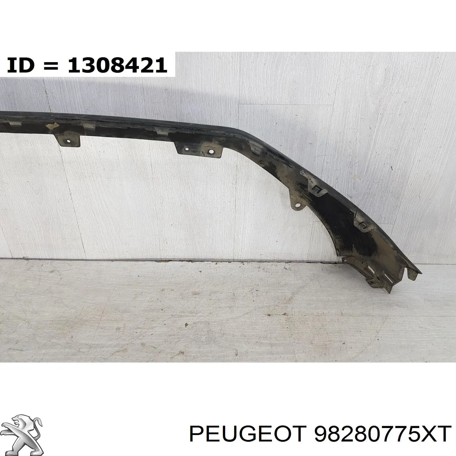 Купить 98280775XT Peugeot/Citroen Сплиттер переднего бампера