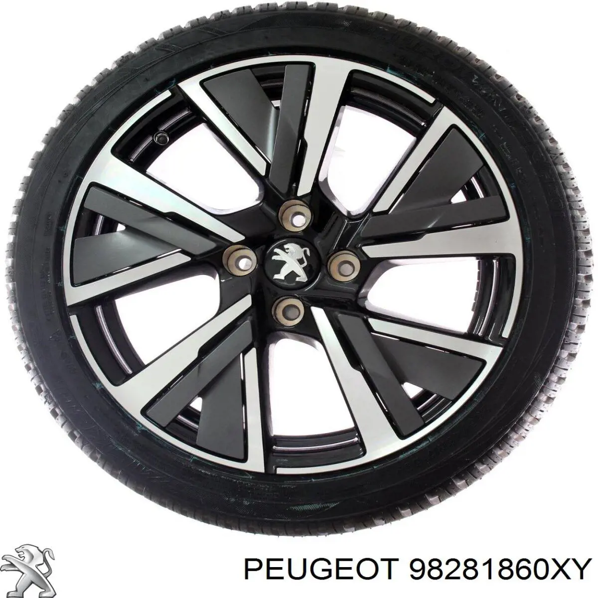 98281860XY PEUGEOT Llantas De Aleacion, (Aleacion De Titanio) original y equivalente