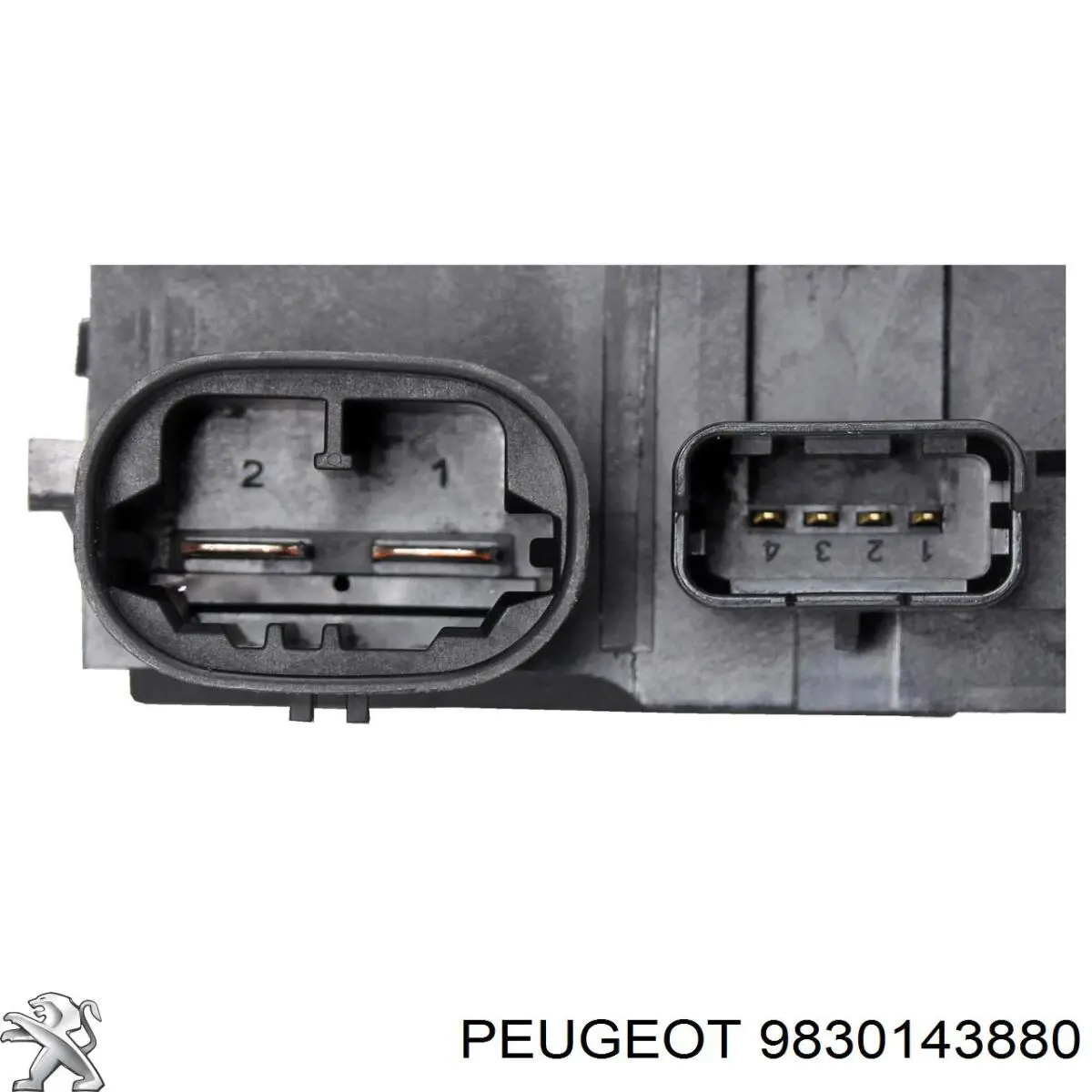 Регулятор оборотов вентилятора Peugeot/Citroen 9830143880