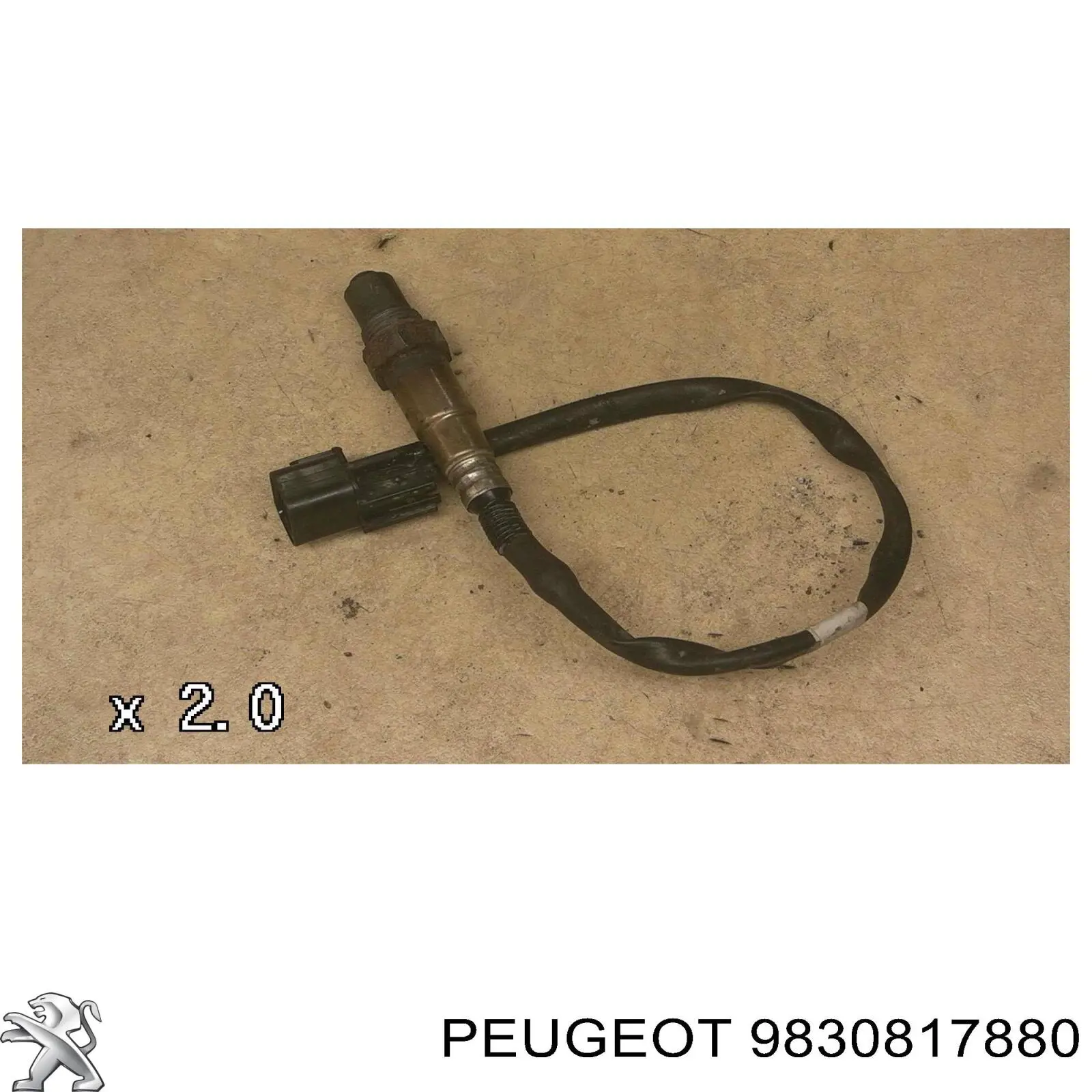 9830817880 Peugeot/Citroen Датчик оксидов азота NOX