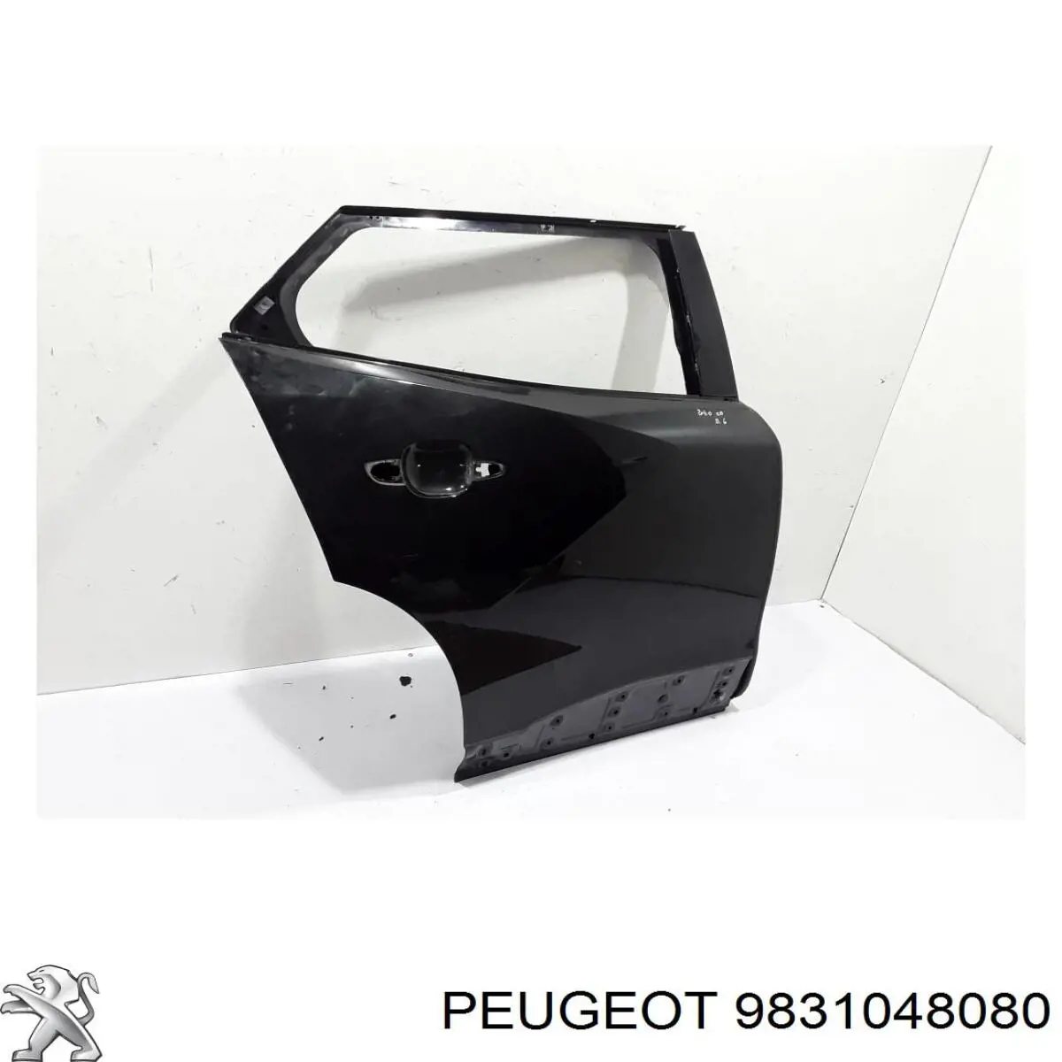 Дверь задняя правая 9831048080 Peugeot/Citroen