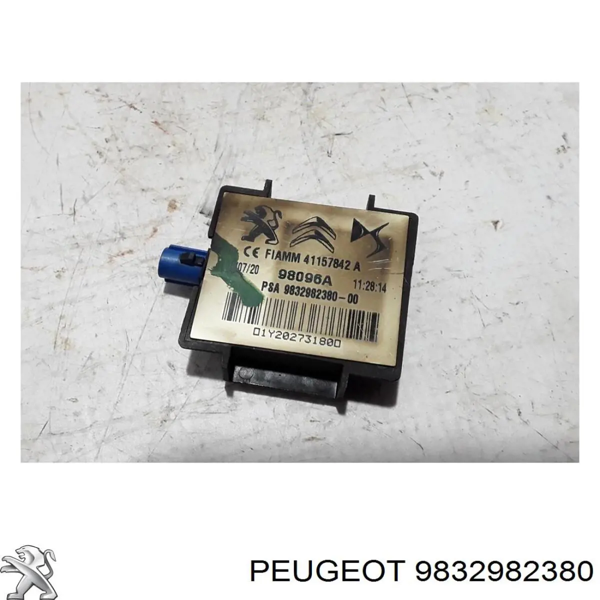 9832982380 Peugeot/Citroen антенна gps