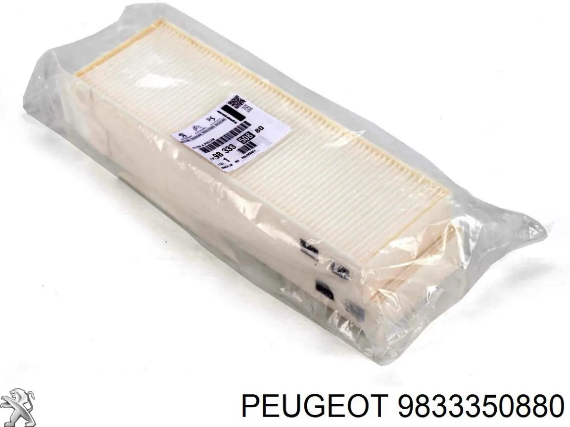 9833350880 Peugeot/Citroen filtro de salão
