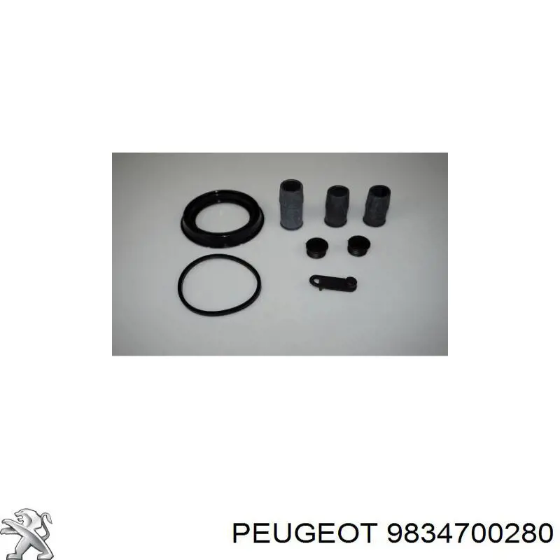 Комплект пружинок крепления дисковых колодок передних Peugeot/Citroen 9834700280