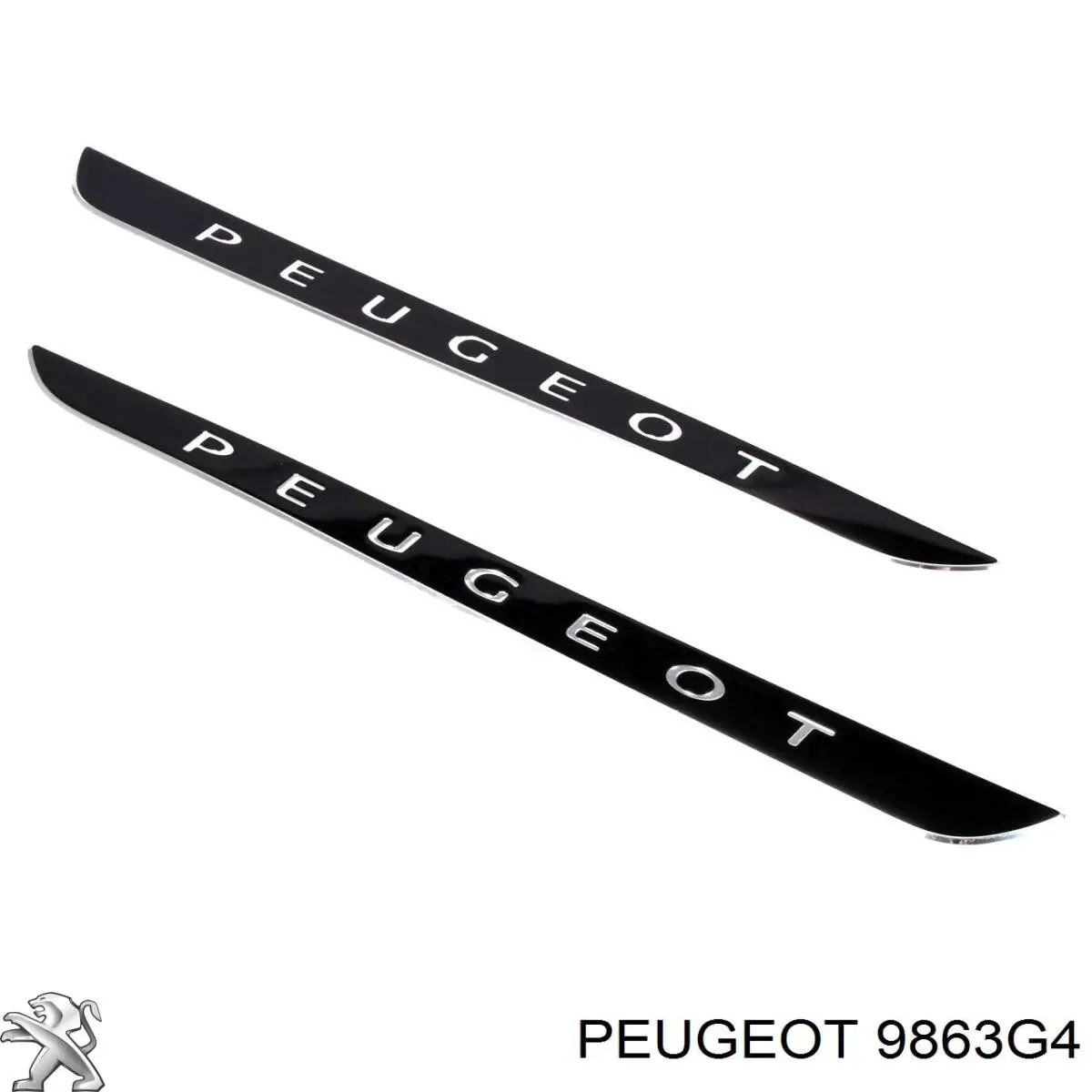 Краска-карандаш Peugeot/Citroen 9863G4