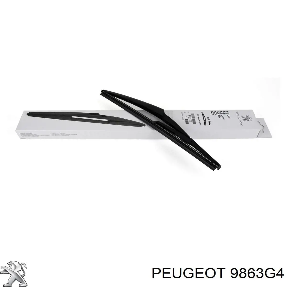 Карандаш для подкраски сколов Peugeot/Citroen 9863G4 цена, от 23.05 USD