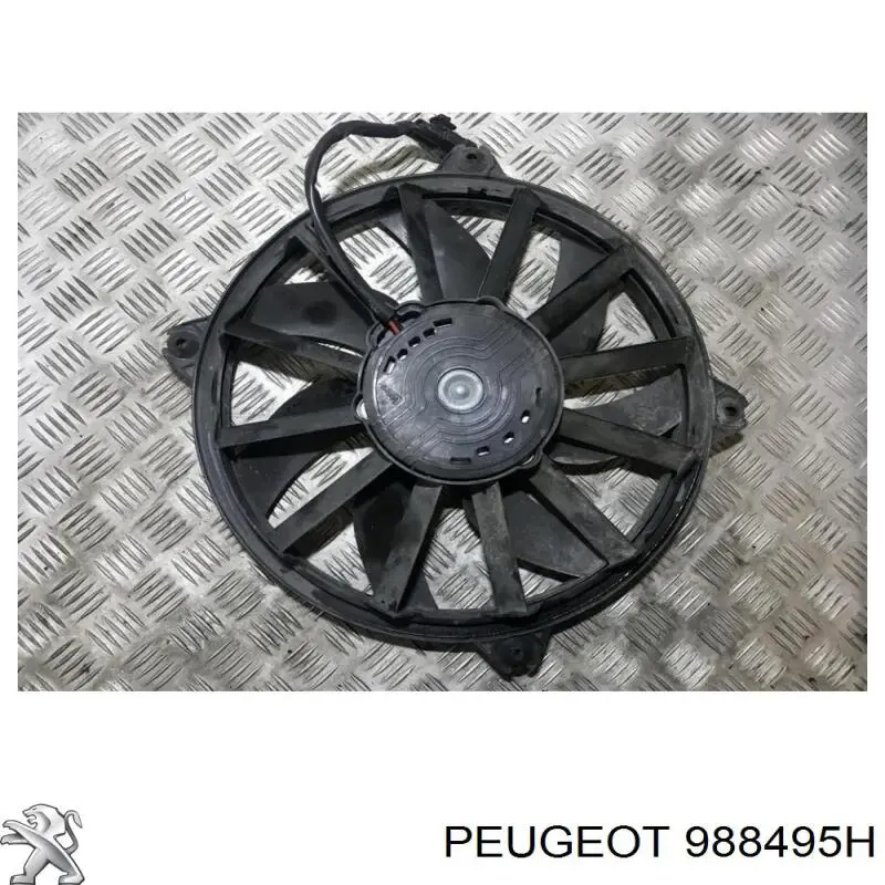 Электровентилятор охлаждения в сборе Peugeot/Citroen 988495H цена, от 45.15 USD