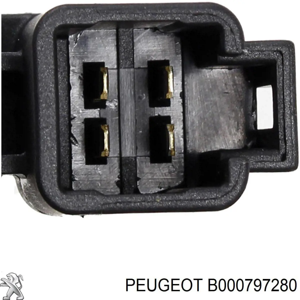 B001099280 Peugeot/Citroen Мотор заднего стеклоочистителя