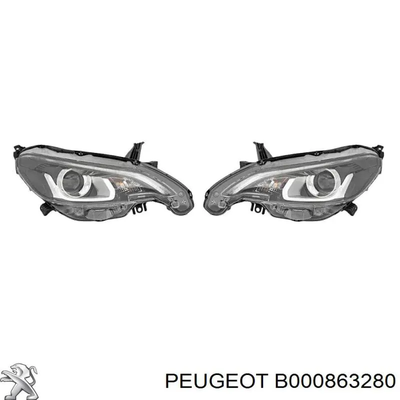 Фара правая VALEO 045433