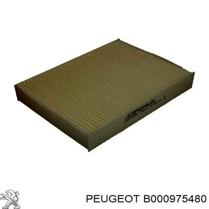 Купить B000975480 Peugeot/Citroen Фильтр салона угольный