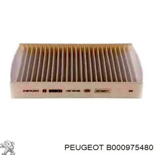 B000975480 Peugeot/Citroen Внутрисалонный фильтр