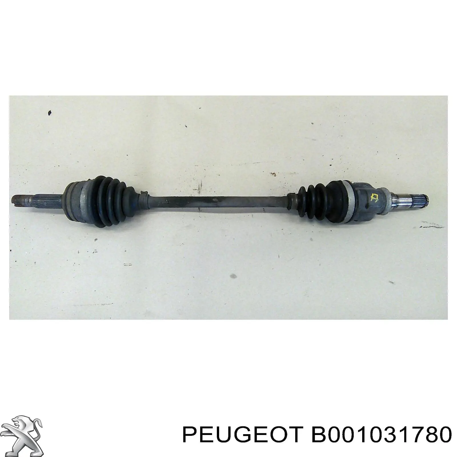 Фонарь задний левый B001031780 Peugeot/Citroen