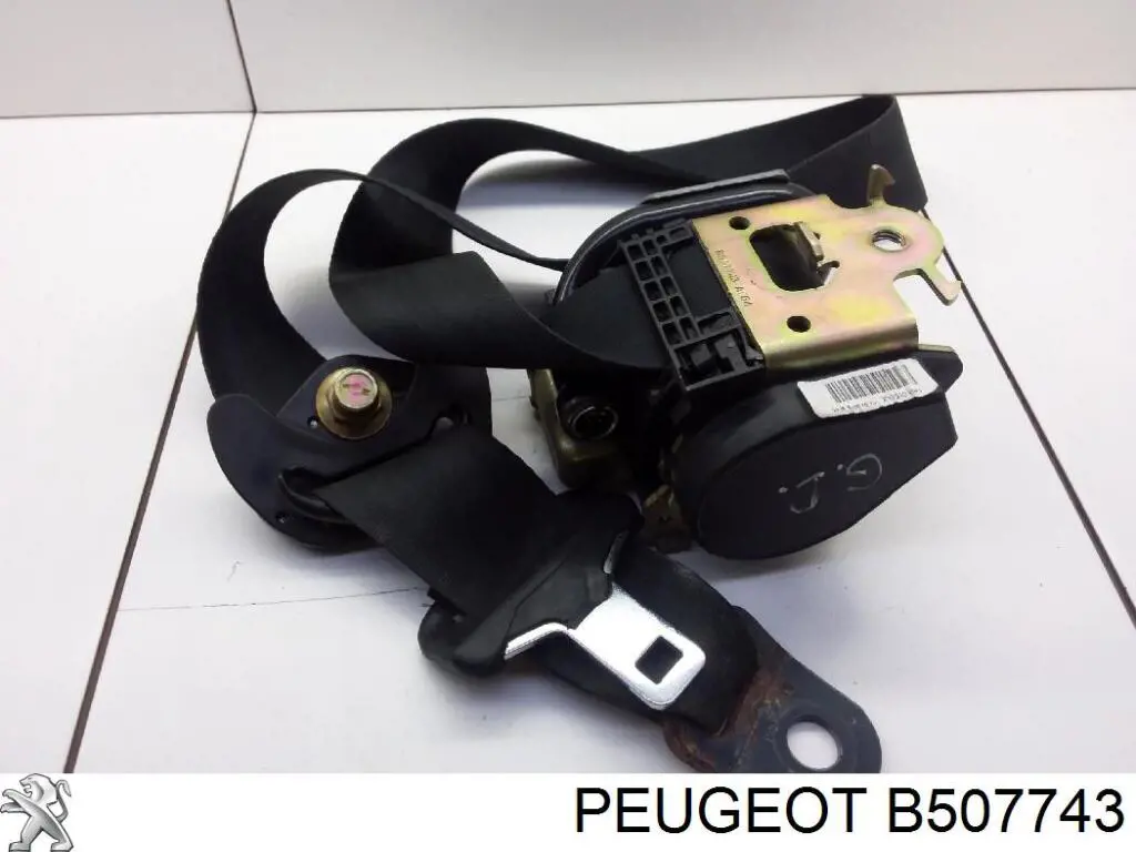 Ремень безопасности передний правый Peugeot/Citroen B507743 цена, от 50.68 USD