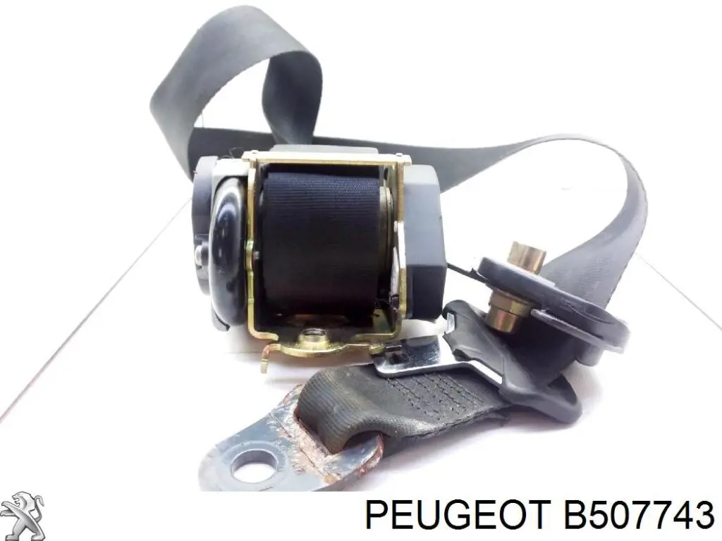 B507743 Peugeot/Citroen Ремень безопасности передний правый