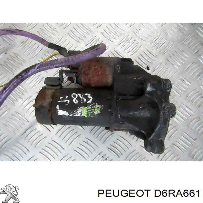 Стартер D6RA661 Peugeot/Citroen