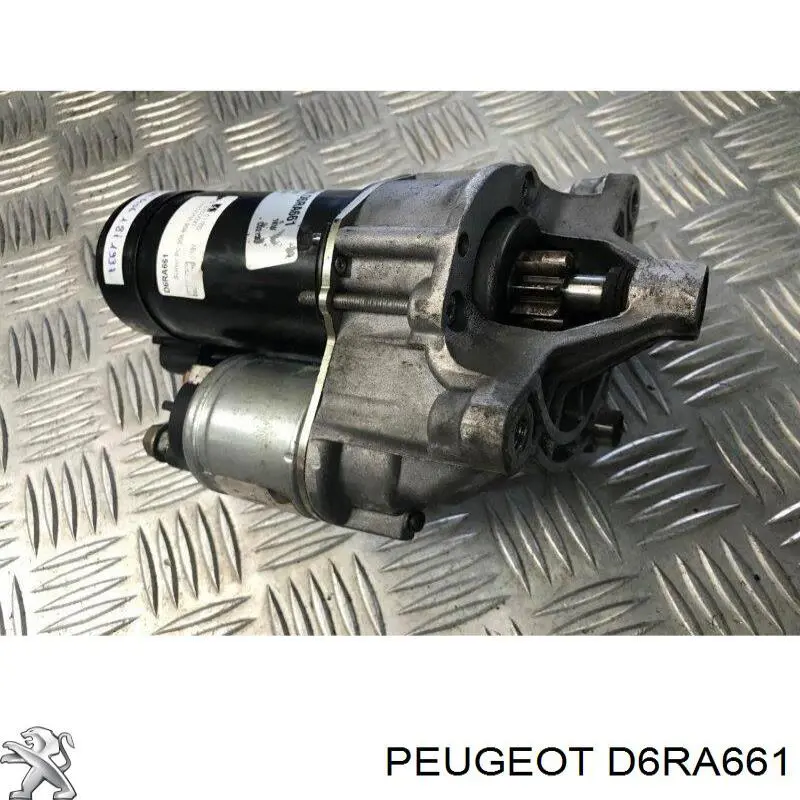 D6RA661 Peugeot/Citroen Стартер автомобиля