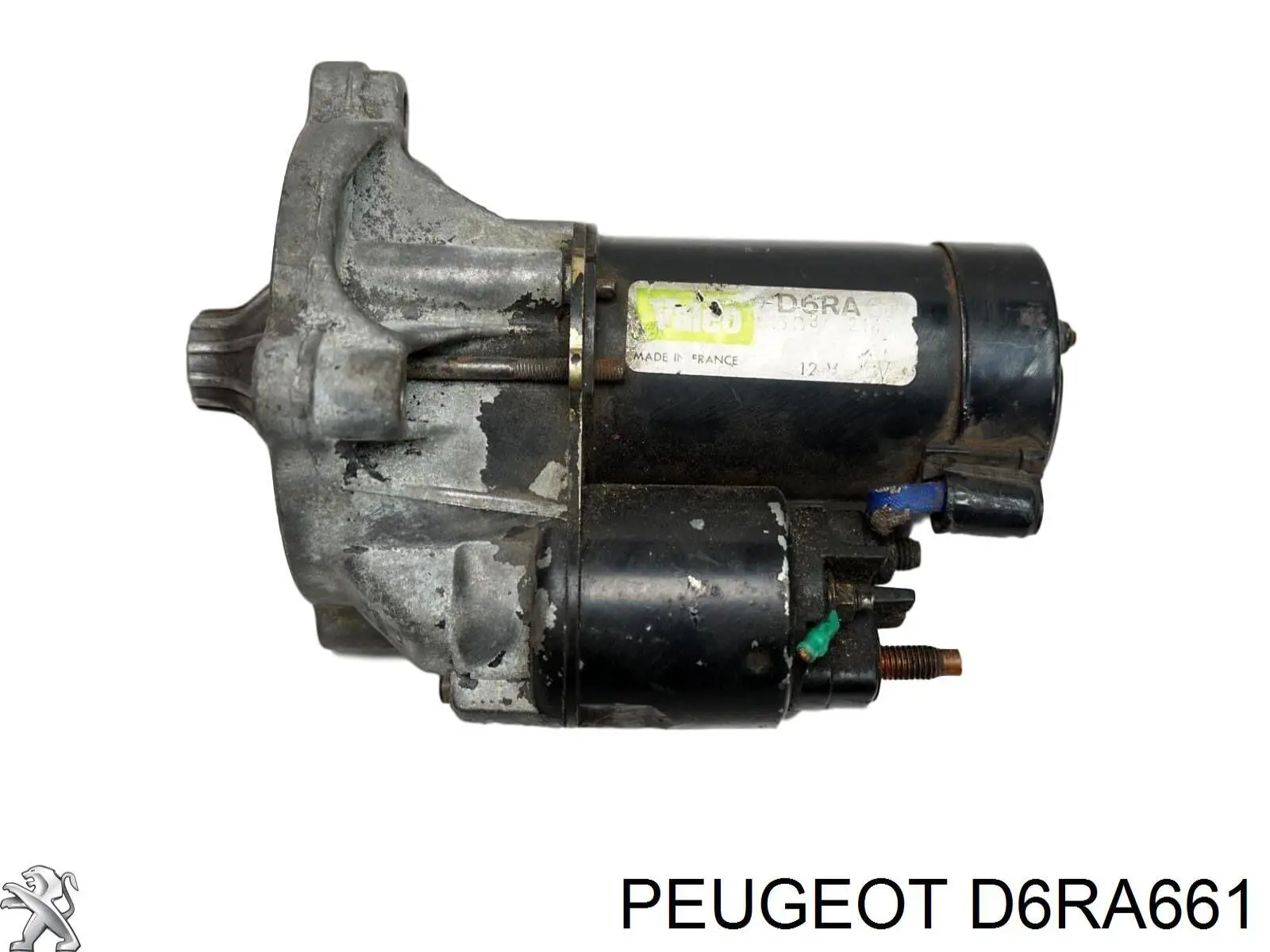 Стартер двигателя Peugeot/Citroen D6RA661