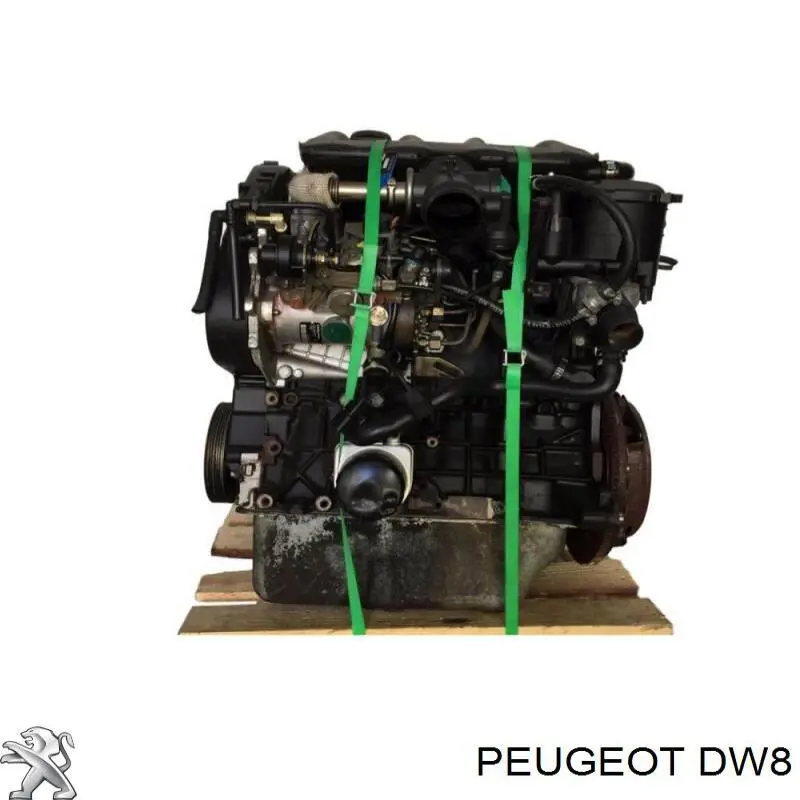 DW8 Peugeot/Citroen Мотор в сборе