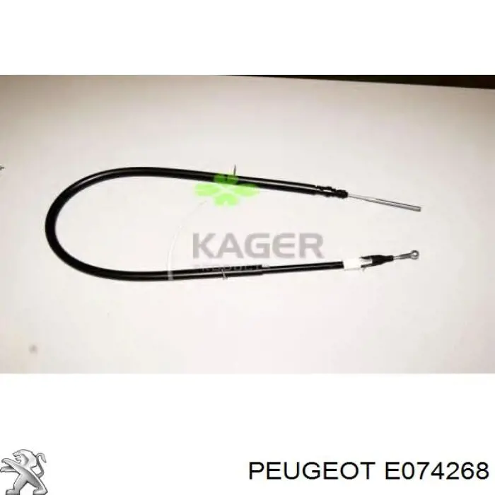 Трос ручного тормоза задний Peugeot/Citroen E074268 цена, от 11.51 USD
