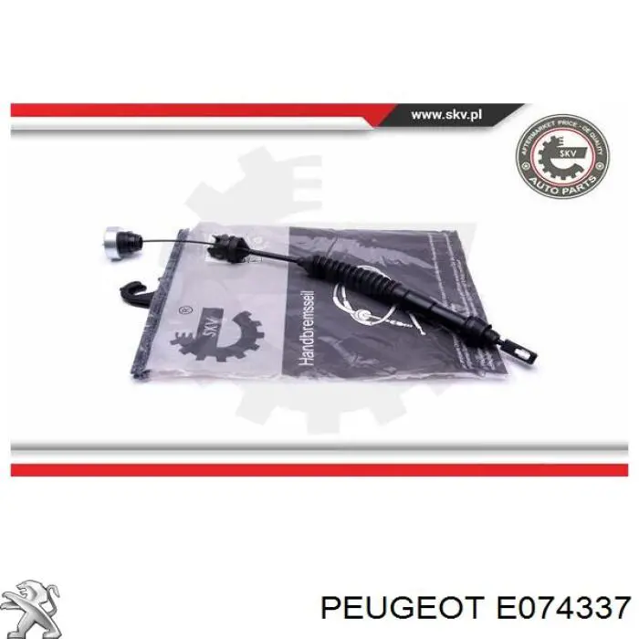E074337 Peugeot/Citroen трос сцепления