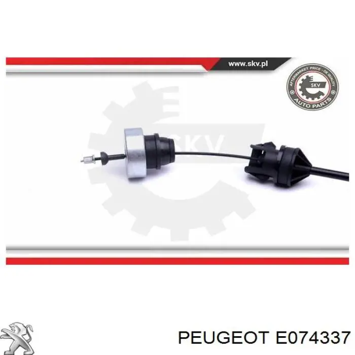 Трос сцепления Peugeot/Citroen E074337 цена, от 30.72 USD