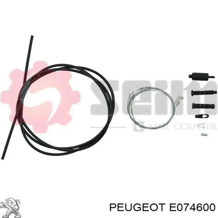 E074600 Peugeot/Citroen трос/тяга газа (акселератора)