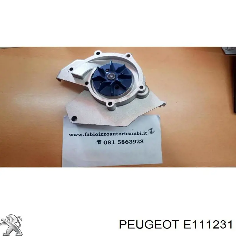 Помпа охлаждения Peugeot/Citroen E111231 цена, от  USD