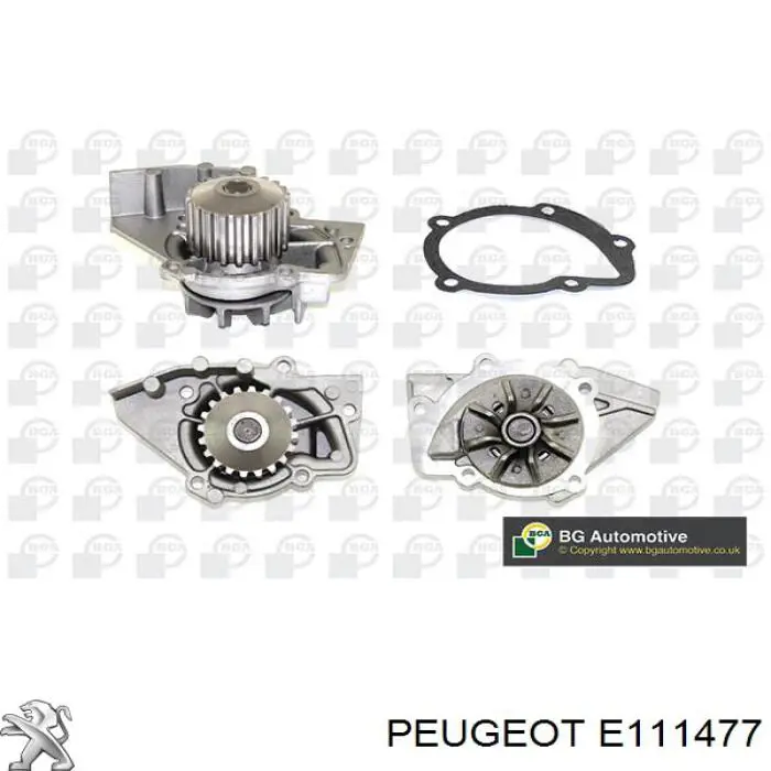 Kit correa de distribución E111477 Peugeot/Citroen