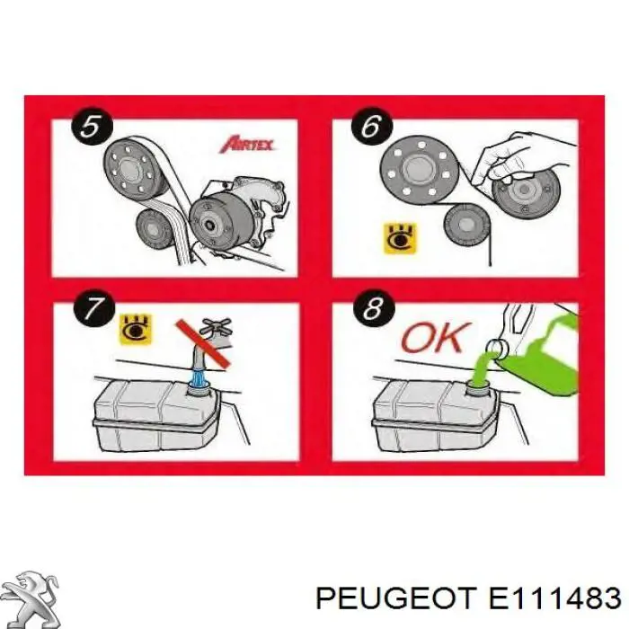E111483 Peugeot/Citroen 