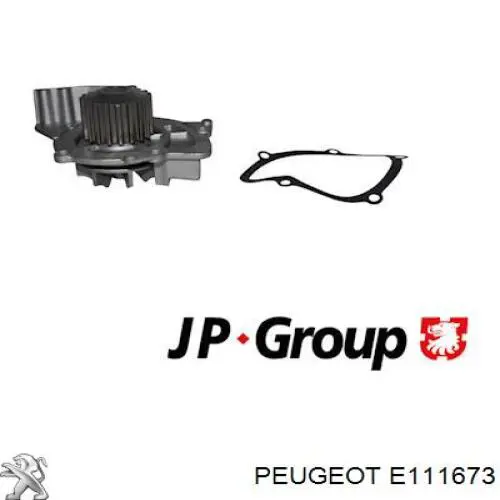 Помпа охлаждения Peugeot/Citroen E111673 цена, от 28.33 USD
