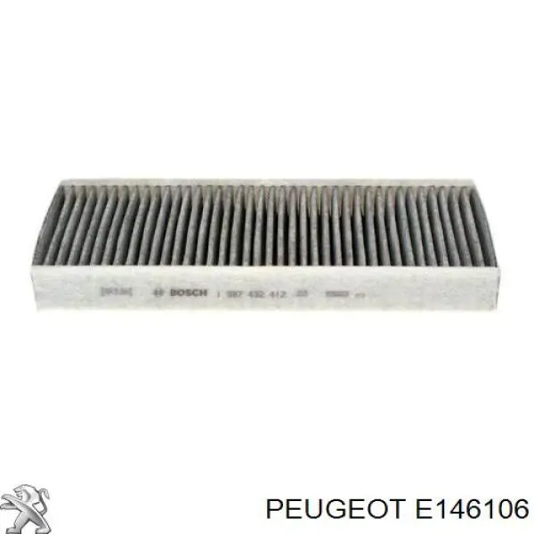 Filtro de habitáculo E146106 Peugeot/Citroen