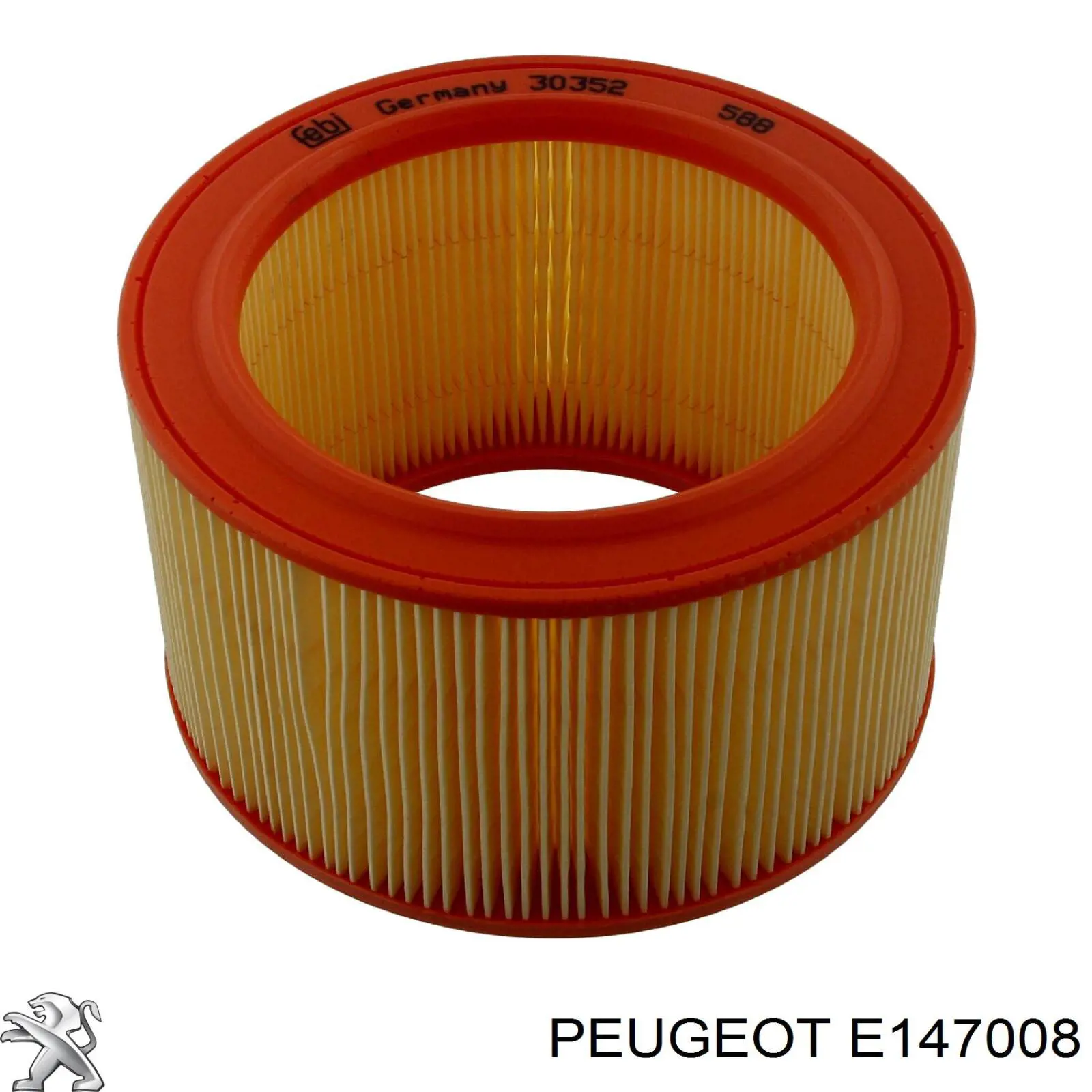 E147008 Peugeot/Citroen воздушный фильтр