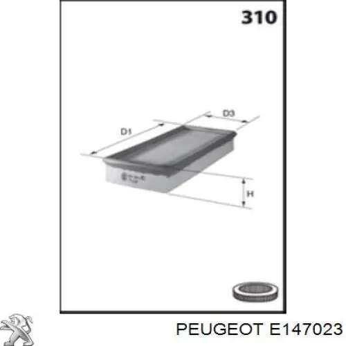 Воздушный фильтр E147023 Peugeot/Citroen