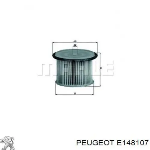 Filtro combustible E148107 Peugeot/Citroen