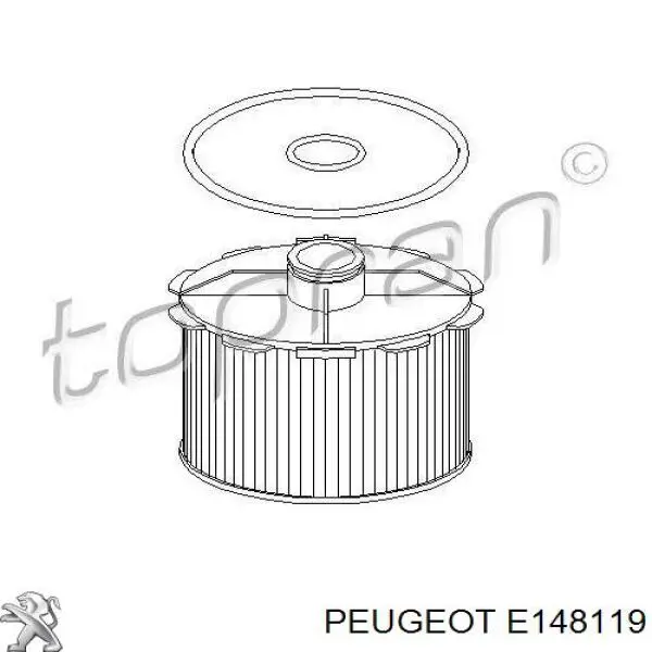 Топливный фильтр E148119 Peugeot/Citroen