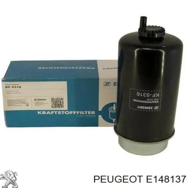 Filtro combustible E148137 Peugeot/Citroen