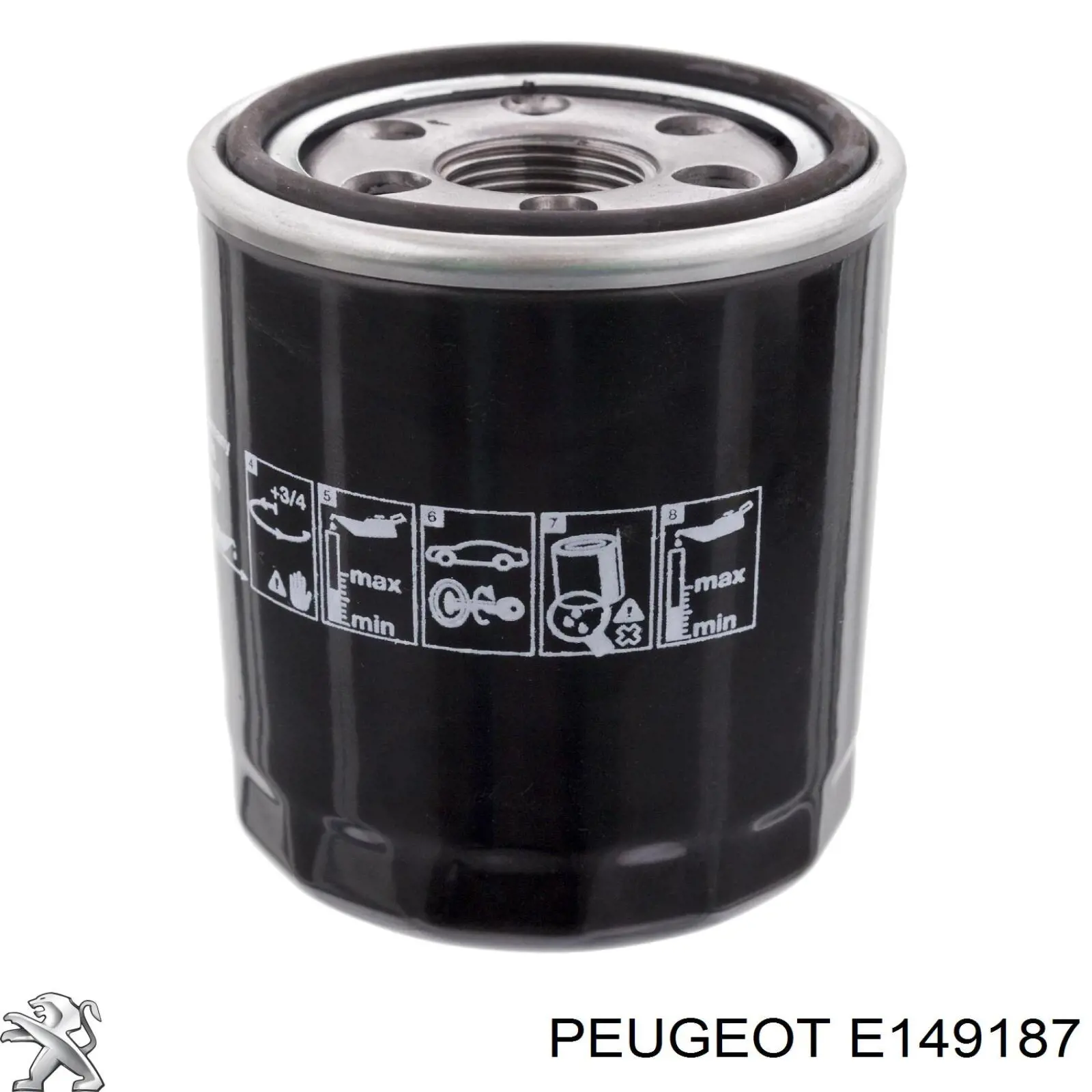 Filtro de aceite E149187 Peugeot/Citroen