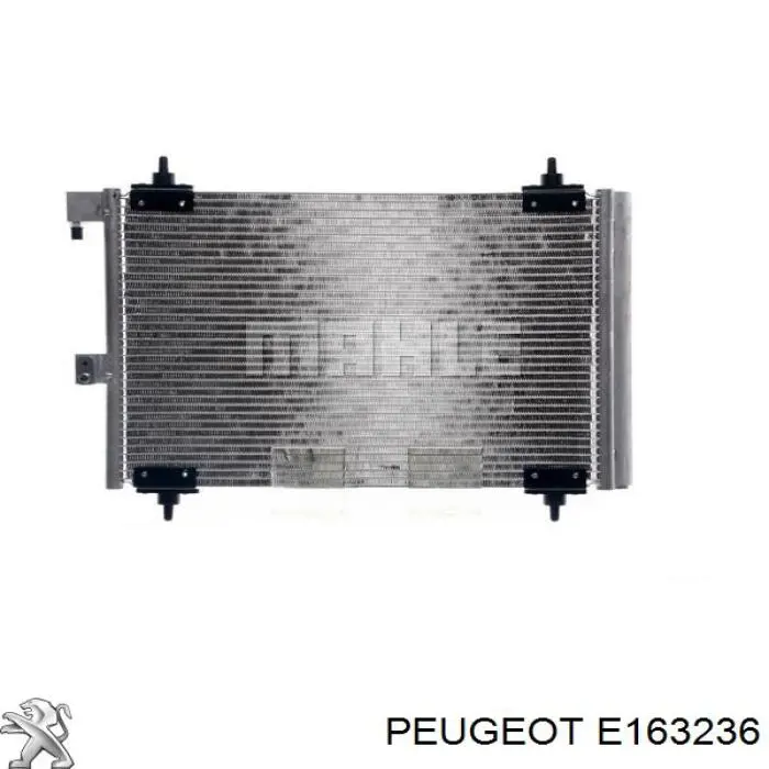 Конденсатор кондиционера Peugeot/Citroen E163236 цена, от 74.58 USD
