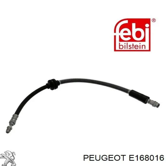 Шланг тормозной передний Peugeot/Citroen E168016 цена, от 8.47 USD