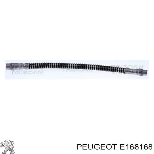 Tubo flexible de frenos trasero E168168 Peugeot/Citroen