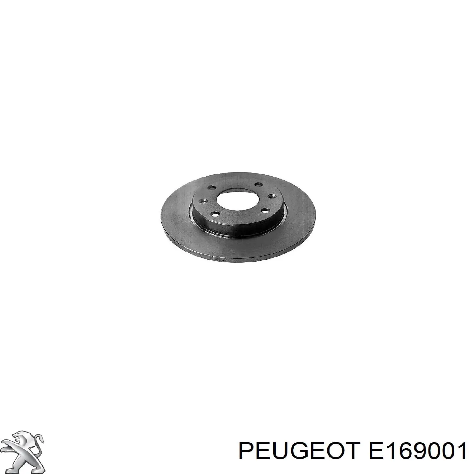 Freno de disco delantero E169001 Peugeot/Citroen