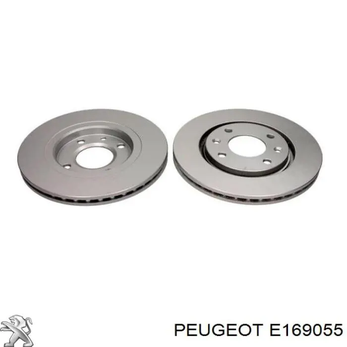 Тормоз дисковый передний Peugeot/Citroen E169055 цена, от 31.79 USD