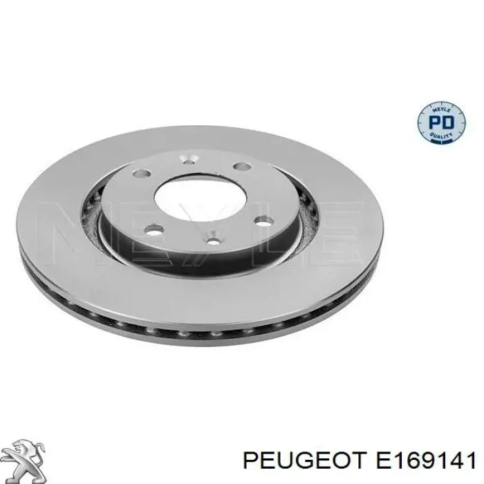 Тормоз дисковый передний Peugeot/Citroen E169141 цена, от 32.80 USD
