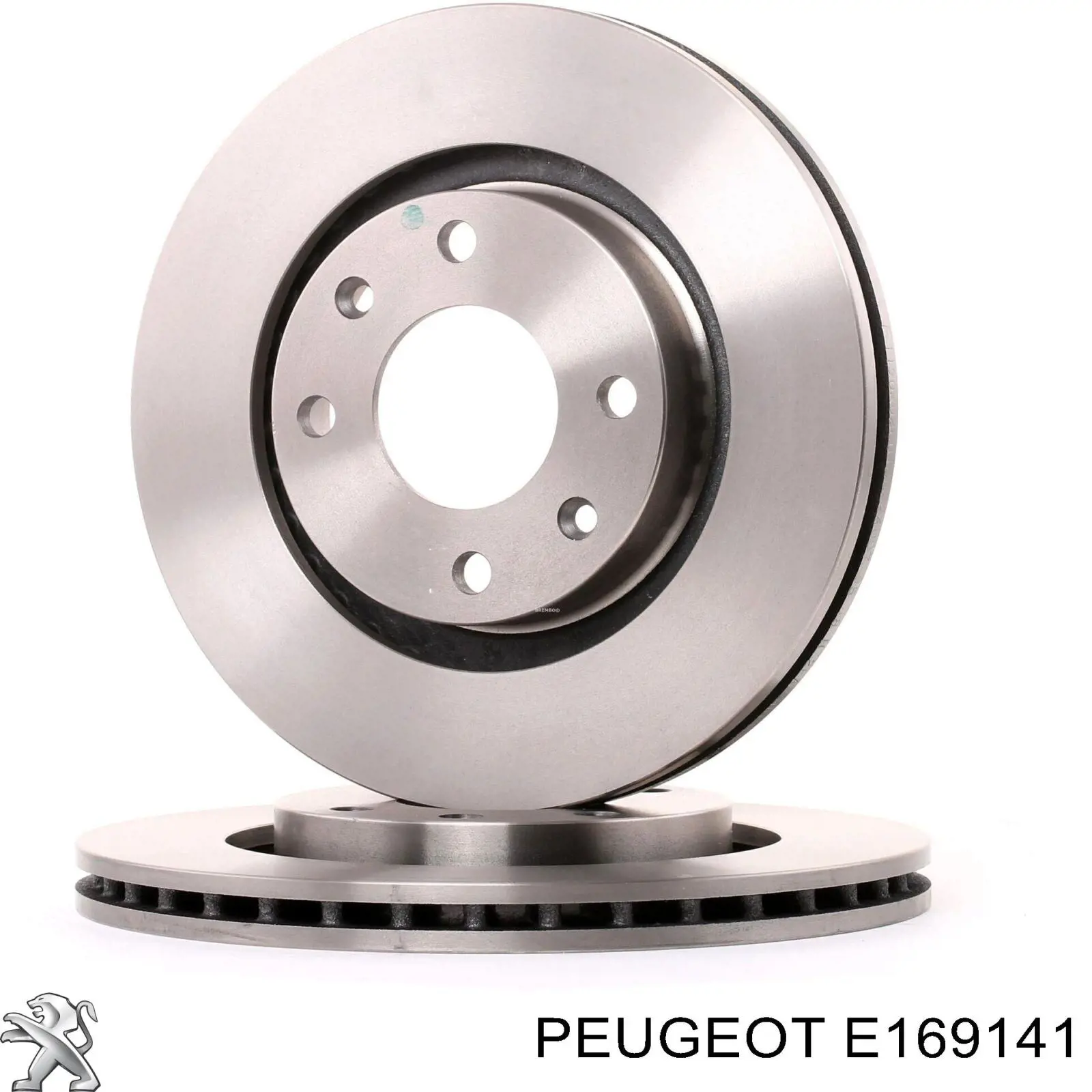 Freno de disco delantero E169141 Peugeot/Citroen