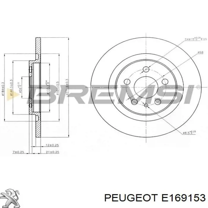 E169153 Peugeot/Citroen 